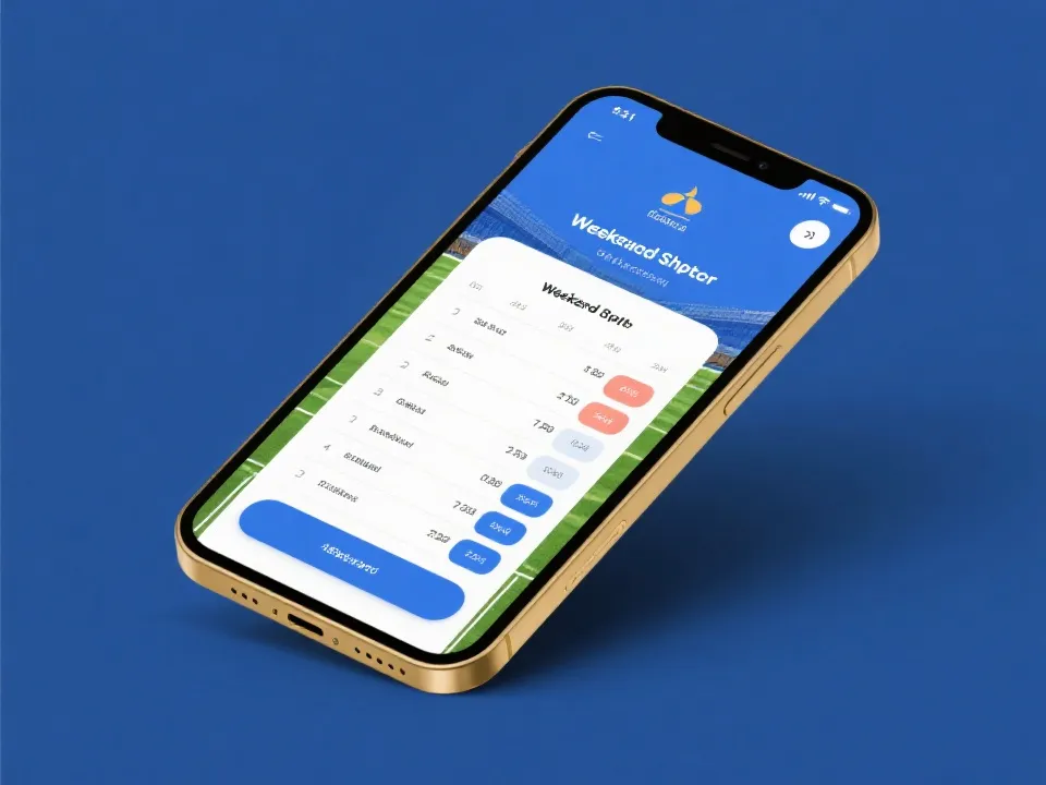 周末赛程示意图