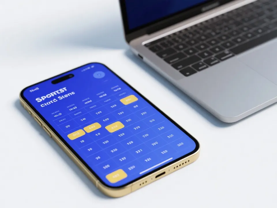 世界杯赛程在多设备上的展示示意图