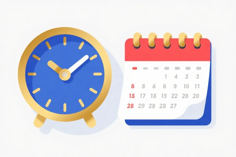 北京时间与赛程规划示意